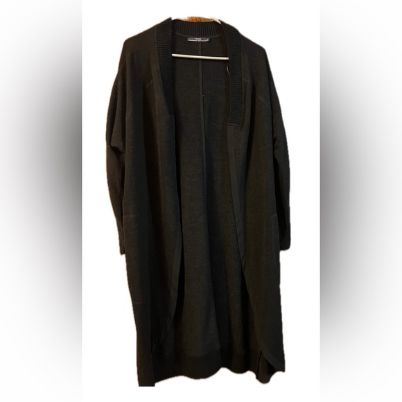 Zara black maxi cardigan - Picture 1 of 4